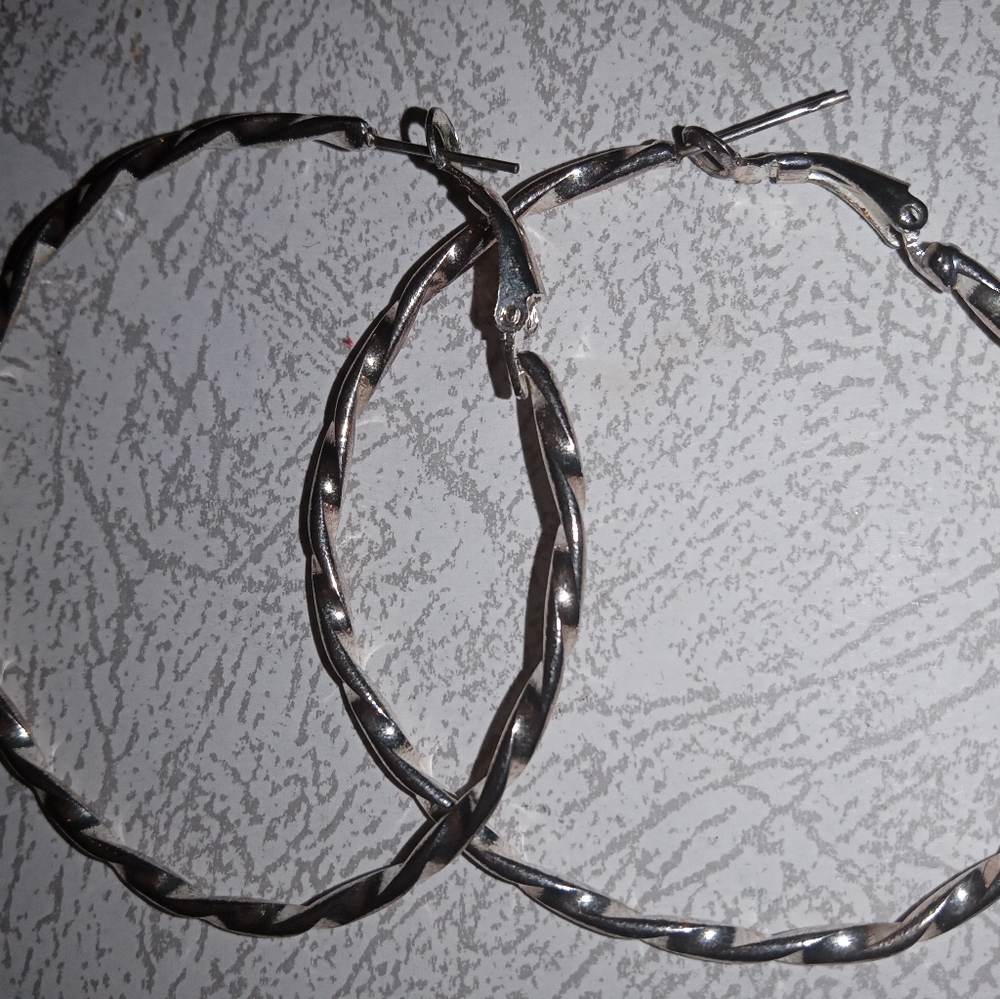 Hoop earrings